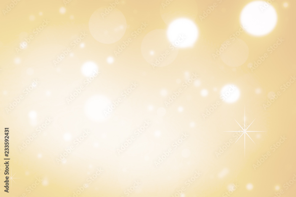 Canvas Prints abstract gold bokeh defocused background