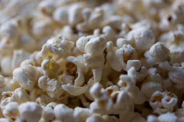 popcorn macro photo