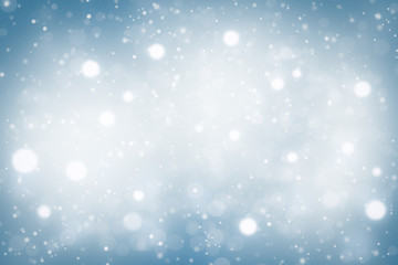 Fototapeta premium blue glitter texture christmas with light snow background