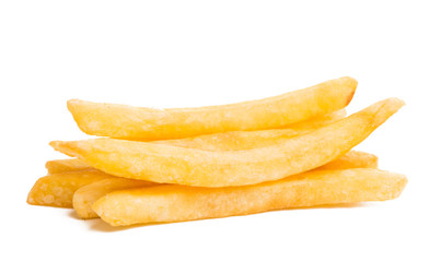 Fototapeta na wymiar fried potatoes isolated