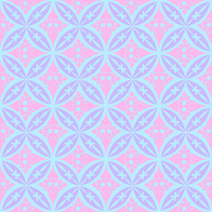 Abstract Geometric Seamless Vector Print Pattern