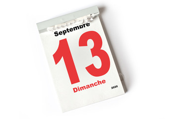 13. Septembre 2020