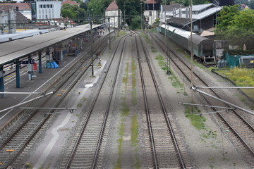 train in the station