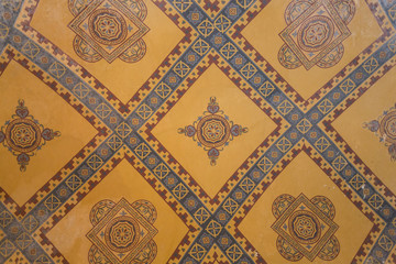 Oriental ornament in the mosque of Istanbul