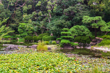 Keitakuen Garden, Osaka, Japan.
