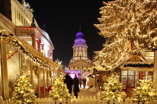 Weihnachtsmarkt auf Gendarmenmarkt, Berlin