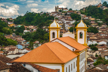 View of Ouro Preto, Brazil