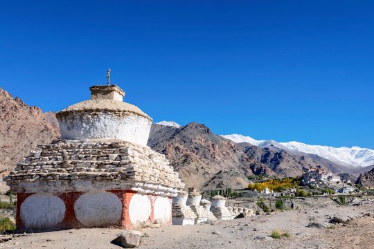 Likir Monastery or Likir Gompa, Ladakh, India, Asia