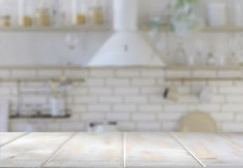 White kitchen table