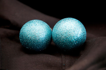 Two blue balls