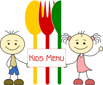 Kids Menu farbig