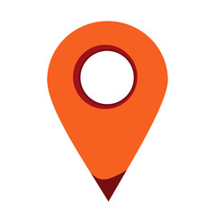 Location map icon. Vector illustration.