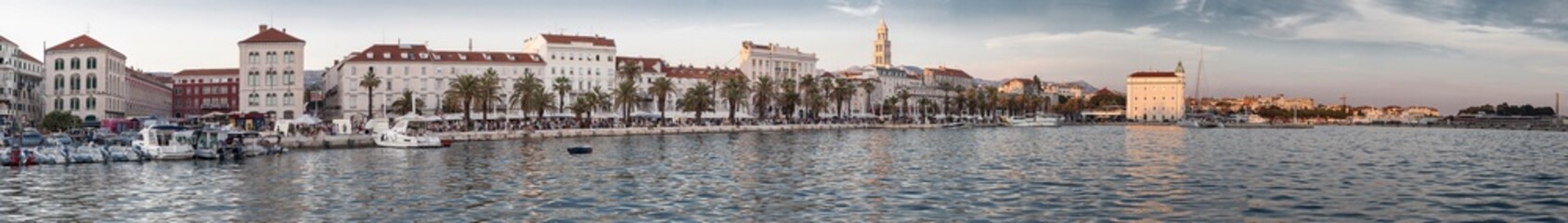 Historic city center in Split. This is a UNESCO heritage. Croatia