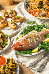 Holiday Italian Feast of 7 Fishes