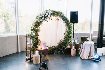 Wedding green decoration