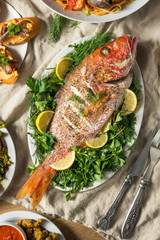 Holiday Italian Feast of 7 Fishes