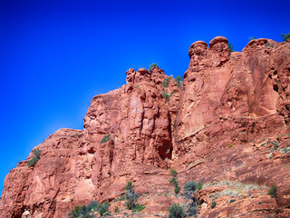 Fototapeta premium The mystical mountain landscape of central Arizona