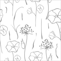 pattern, flower, floral, abstract, design, illustration, white, leaf, seamless, wallpaper, art, decoration, texture, nature, decorative, vector, plant, vintage, ornament, spring, green, flowers, swirl