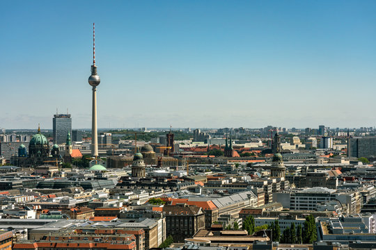 Berlin aus der Vogelperspektive