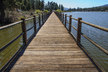 Naklejka premium Big Bear Lake