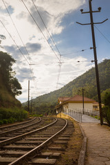 Fototapeta na wymiar Linha do Trem Eugênio Lefreve | Eugênio Lefreve Train Line 