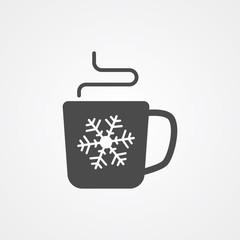 Mug vector icon sign symbol