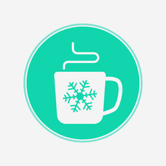 Mug vector icon sign symbol