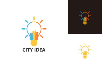 City Idea Logo Template Design Vector, Emblem, Design Concept, Creative Symbol, Icon
