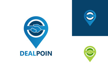 Deal Point Logo Template Design Vector, Emblem, Design Concept, Creative Symbol, Icon