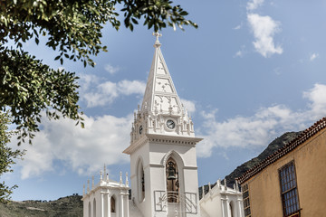 Church of the village of Los Silos, on the island of Tenerife