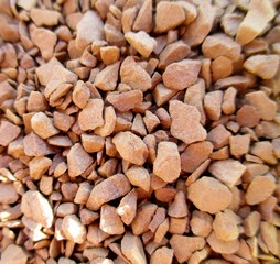 Arrière-plan à motif de café lyophilisé