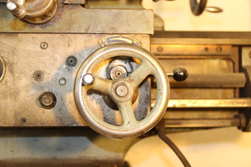 Old Functional Lathe (Made in the Czech Republic)