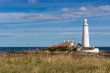 Fototapeta na wymiar St. Mary's Lighthouse