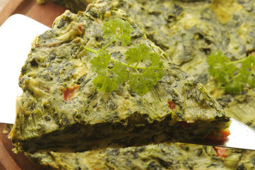 Frittata alle erbe Cucina italiana フリッタータ Italian cuisine פריטטה Ֆրիտատա 