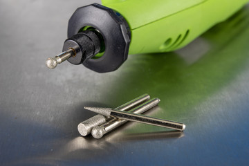 Tools for engraving, cutting and polishing. Accessories for engraving and small workshop work.