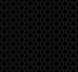 seamless floral background in vintage style