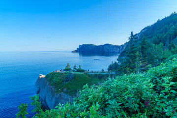 Cap-Bon-Ami, in the north sector of Forillon National Park