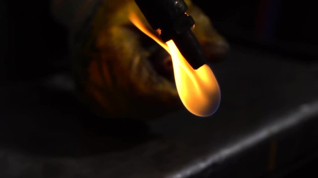 Oxyacetylene Cutting Torch Operation