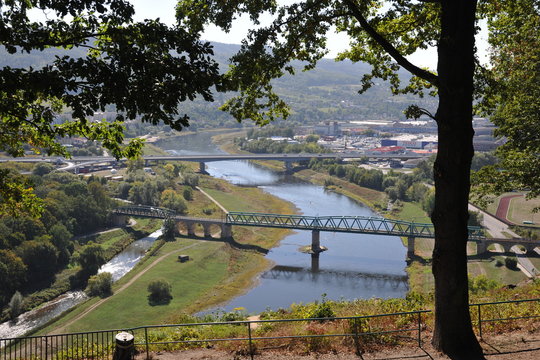 DECIN von oben 