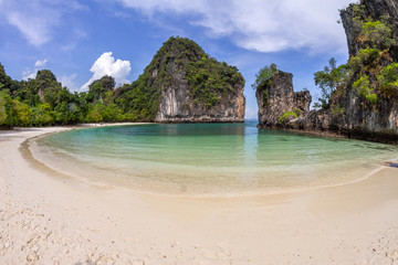 Bay with turquoise water. Thailand
