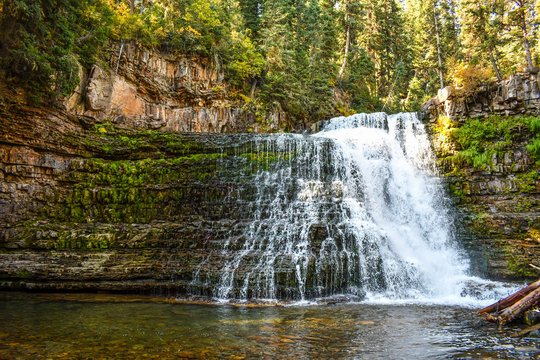 Ousel Falls Big Sky Montana