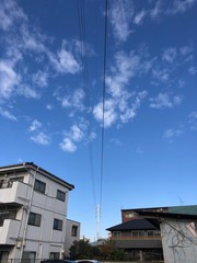 秋の青空