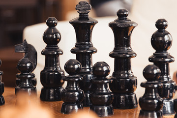 chess isolated on white background