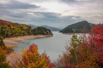 Palisades Lake Autumn