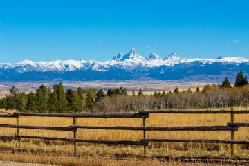 Grand Tetons farm 