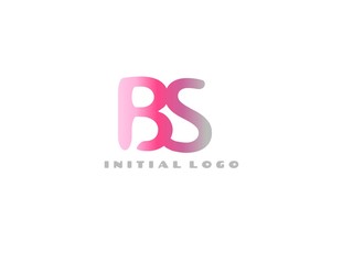 BS Initial Logo for your startup venture