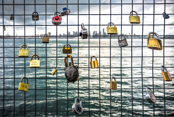 Love padlocks