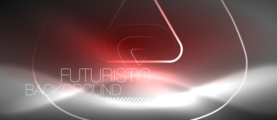 Vector neon color abstract background