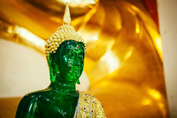 Close up of Emerald Buddha