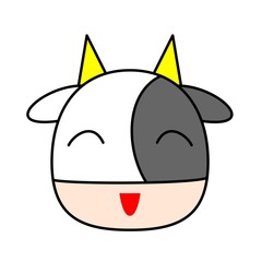 十二支の動物　笑顔アイコン